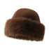 Winter Fashion Faux Fur Bucket Hat